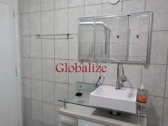 Imagem Apartamento com 2 dormitorios,1 banheiro, salão de festas, área de serviço e vaga no Embaré em Santos por R$ 310.000,00
