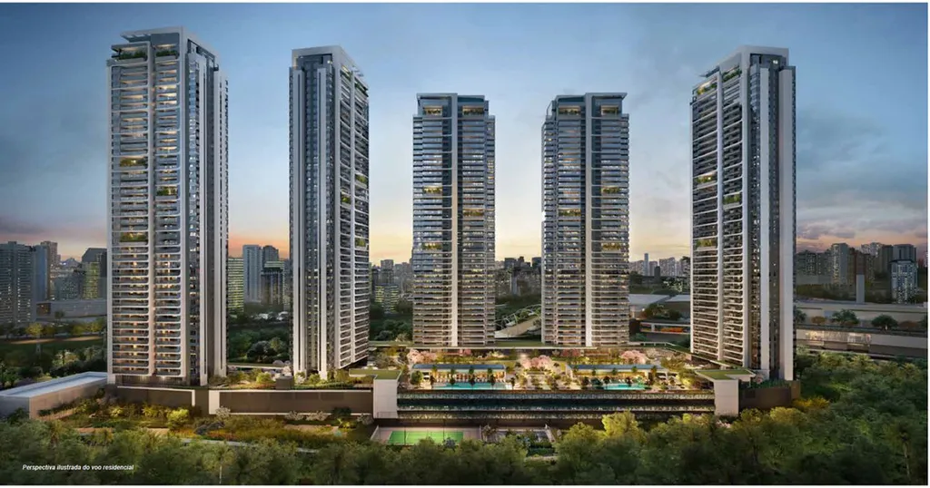 Foto do imóvel Parque Global - Fase 3 - Parque Global - Torre Ibirapuera em Avenida Marginal do Rio Pinheiros, 14500 - Real Parque, São Paulo - SP