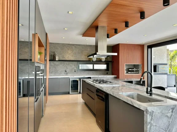 Imagem Casa em Condominio 6 Dormitórios - Bairro xangri-la