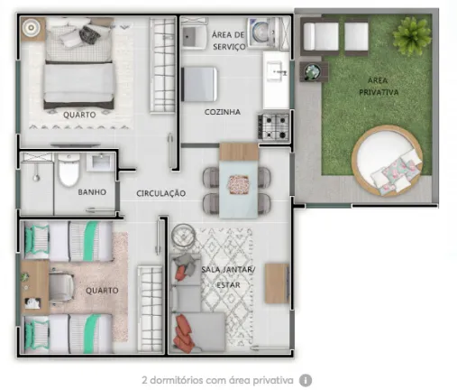 Imagem Apartamento com 2 Quartos à Venda, 40 m² em Vila São Paulo - Mogi das Cruzes