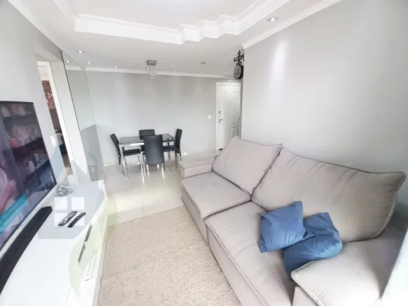 Imagem Apartamento de 2 dormitórios sendo 1 suíte, 2 banheiros, 1 vaga, com 60m² em Rudge Ramos, São Bernardo do Campo