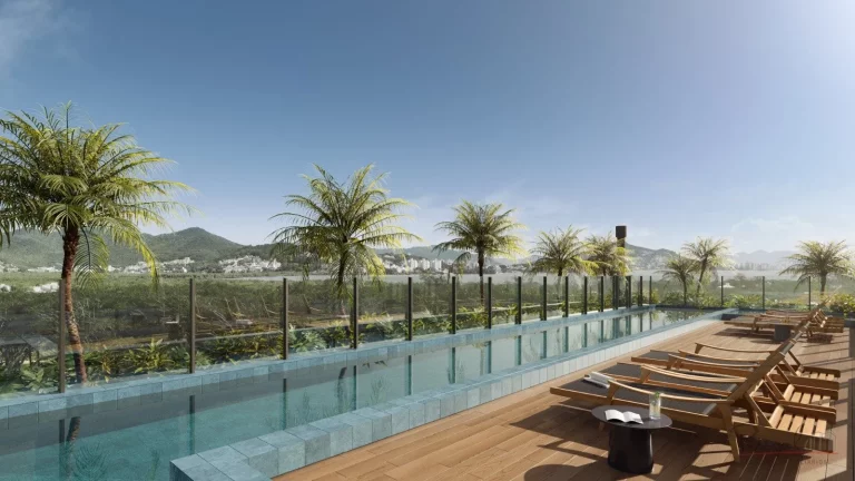 Imagem Apartamentos de 1, 2 e 3 dormitórios de 76 m² a 128 m², vista mar e infra estrutura completa no c...