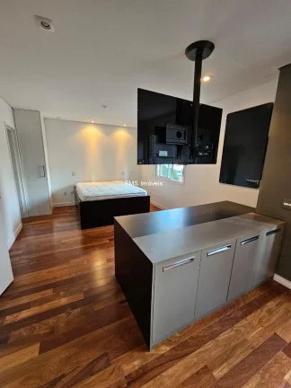 Imagem Apartamento no Itaim Bibi com 2 Quartos sendo 1 Suíte, 3 Banheiros, 2 Vagas.