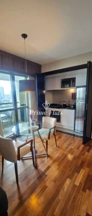 Imagem Flat disponível para locação no Gran Estanconfor Veranda Berrini, com 40m², 1 dormitório e 1 vaga