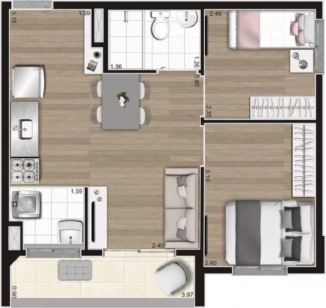 Imagem APARTAMENTO RESIDENCIAL em São Paulo - SP, Vila Leopoldina
