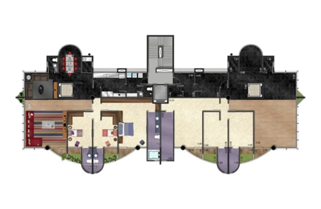 Imagem Espaçoso apartamento de 3 quartos no Jardim, Santo André - Condomínio GOYA: 3 suítes, 4 banheiros, 4 vagas, 190m². Venha conferir!