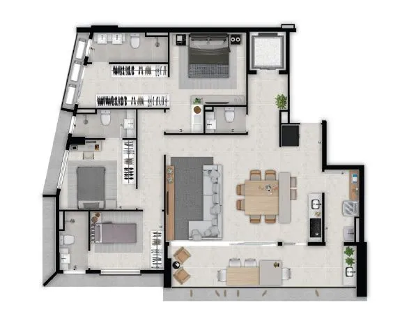 Imagem Apartamento à venda no bairro Setor Oeste - Goiânia/GO