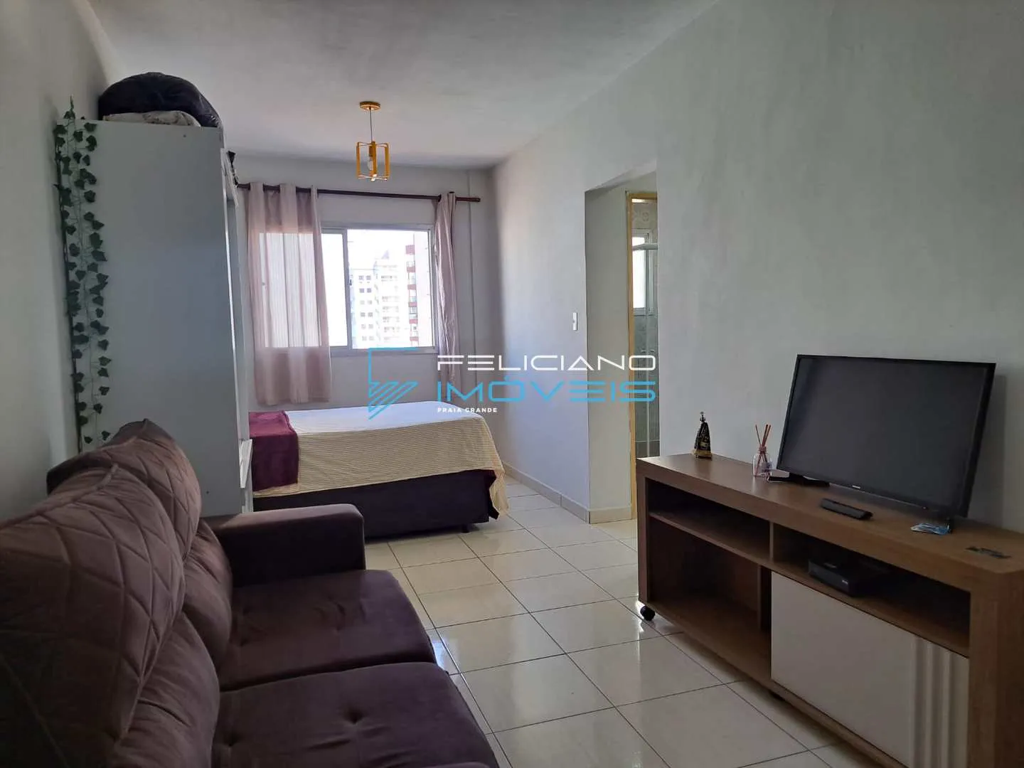 Imagem Kitnet com 1 quarto, Ocian, Praia Grande - R$ 229 mil, Cod: 3867