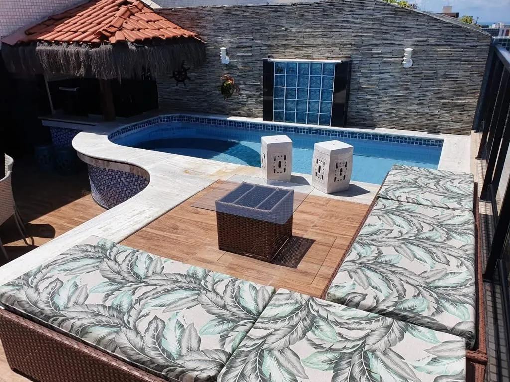 Imagem Cobertura com 5 dormitórios à venda, 312 m² por R$ 2.499.987,00 - Tambaú - João Pessoa/PB
