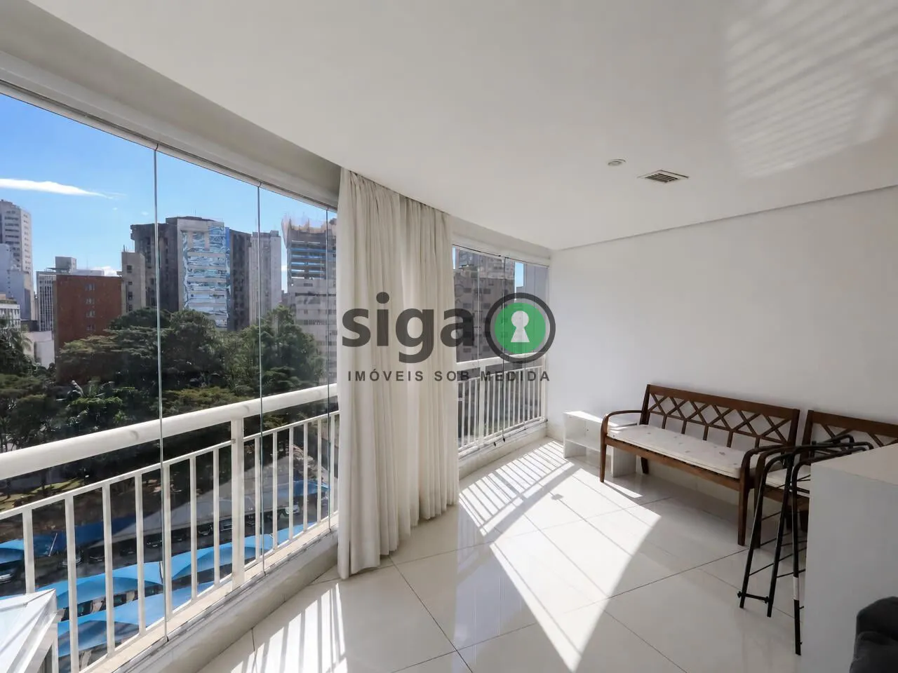 Foto do imóvel Apartamento de 1 suíte com 55m² para locação - Jardins