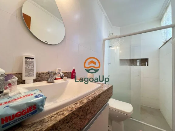 Imagem Apartamento com 3 dormitórios à venda, 87 m² por R$ 420.000,00 - Lagoa Mansões - Lagoa Santa/MG