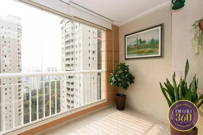 Imagem Apartamento a venda alto padrão no Tatuapé 3 dormitórios suíte 2 vagas mobiliado