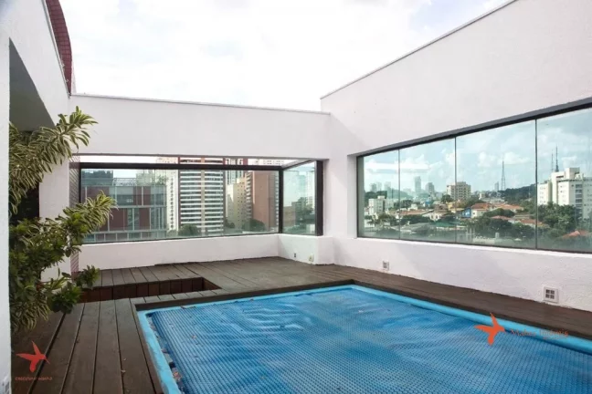 Imagem Cobertura de luxo com 3 quartos e 3 vagas na Vila Madalena, SP: sua oportunidade exclusiva!