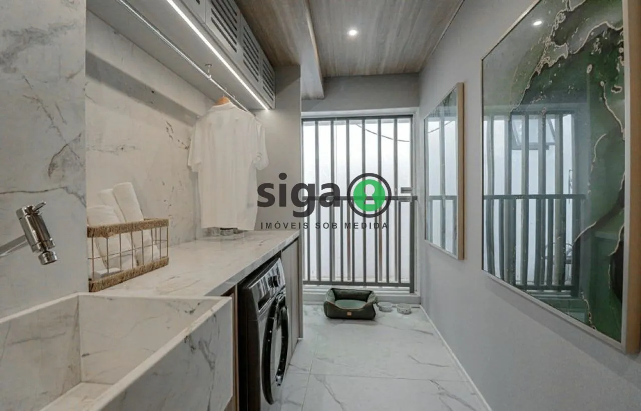 Imagem Apartamento 111m² Mobiliado - 3 dormitórios sendo 2 Suítes, 2 Vagas e Varanda Gourmet Integrada