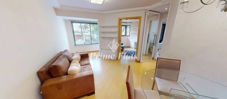 Foto do imóvel Flat disponível para venda no Estanconfor Moema, com 57m², 2 dormitórios e 1 vaga em Avenida Miruna