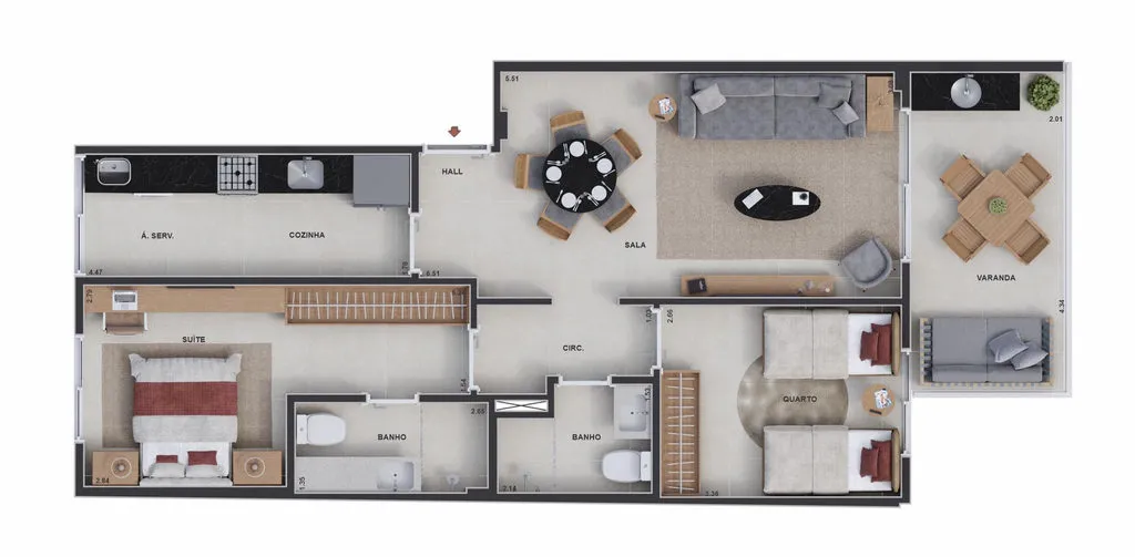 Imagem Fevereiro Botafogo Living - Fevereiro Botafogo Living