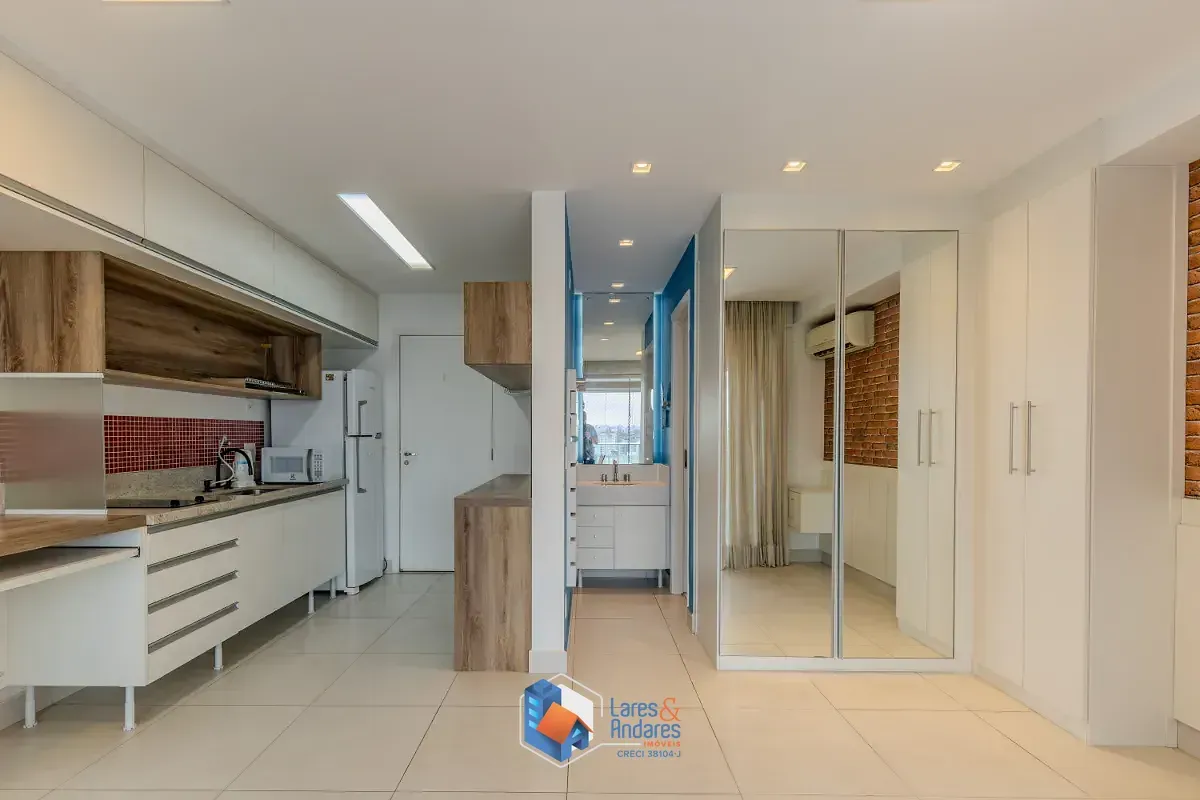 Imagem Studio para venda em Brooklin Paulista com 1 quarto, sendo 1 suíte, 38m²