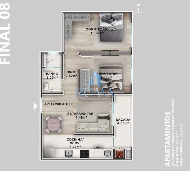 Imagem RESIDENZIALE GRAN PROGRESSO!