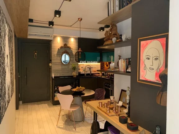 Foto do imóvel Apartamento à venda na Consolação, São Paulo-SP: 1 quarto, 1 sala, 1 banheiro, 1 vaga de garagem, 50m². Venha conferir!