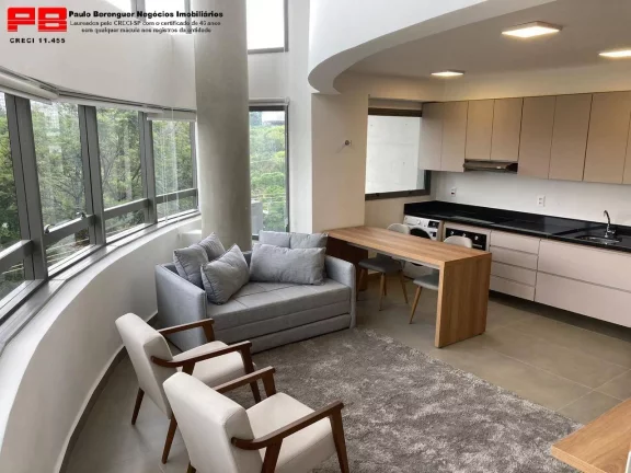 Imagem Apartamento duplex 1 dormitório 61m² - Indianópolis