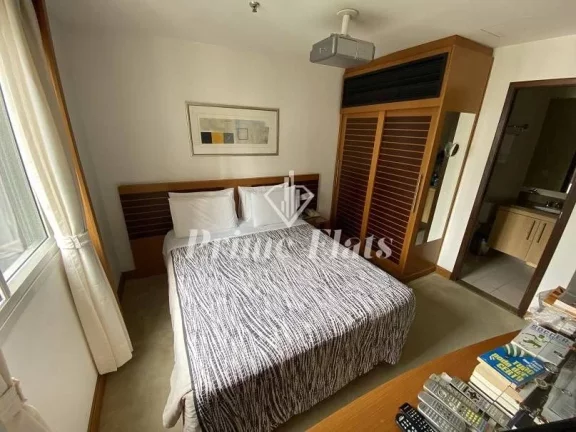Imagem Flat disponível para venda no Wyndham São Paulo Paulista, com 27m², 1 dormitórios e 1 vaga