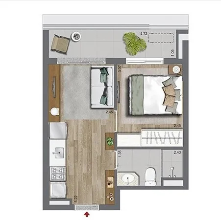 Imagem Apartamento em Campo Belo São Paulo SP