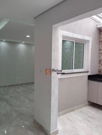 Imagem Apartamento com 2 dormitórios à venda, 62 m² por R$ 430.000,00 - Vila Scarpelli - Santo André/SP