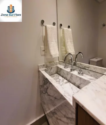 Imagem Apartamento Mobiliado à Venda Em Pinheiros Com 1 Suíte e 2 Vagas