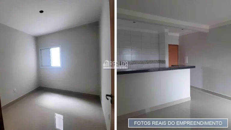 Imagem Apartamento à venda com 2 dormitórios sendo 1 suíte, bairro Abadia, em UberabaMG