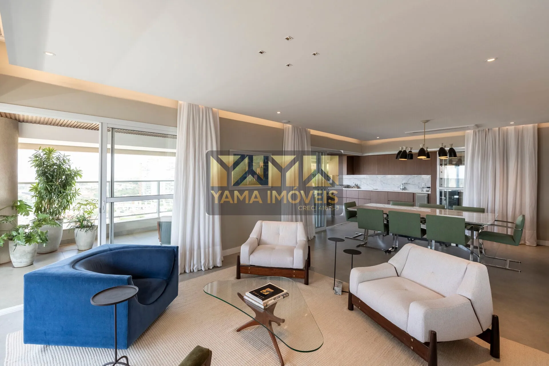 Imagem Marquises Park Residence - Apartamento de Luxo Mobiliado no Marquises Park Residence 292,88 m²- Jardim Botânico