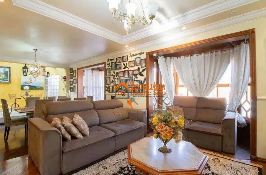 Imagem Sobrado com 3 dormitórios, 425 m² - venda por R$ 2.000.000,00 ou aluguel por R$ 11.500,00/mês - Jardim Maia - Guarulhos/SP