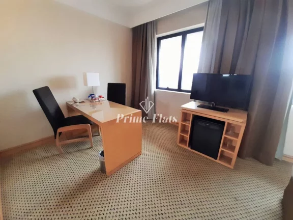 Imagem Flat disponível para locação no Slaviero Guarulhos, com 28m², 1 dormitório e 1 vaga