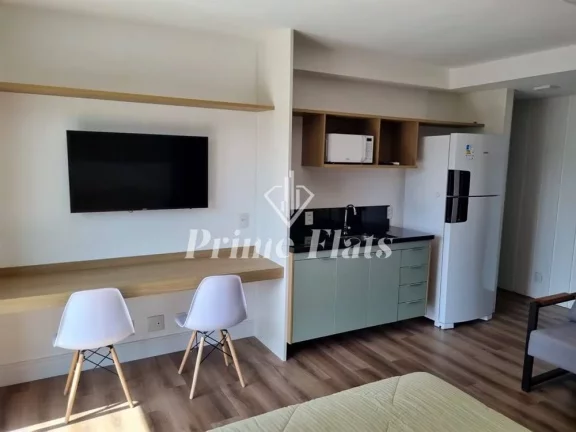 Foto do imóvel Flat disponível para venda no Is Moema Condomínio, com 36m² e 1 dormitório em Avenida dos Carinás
