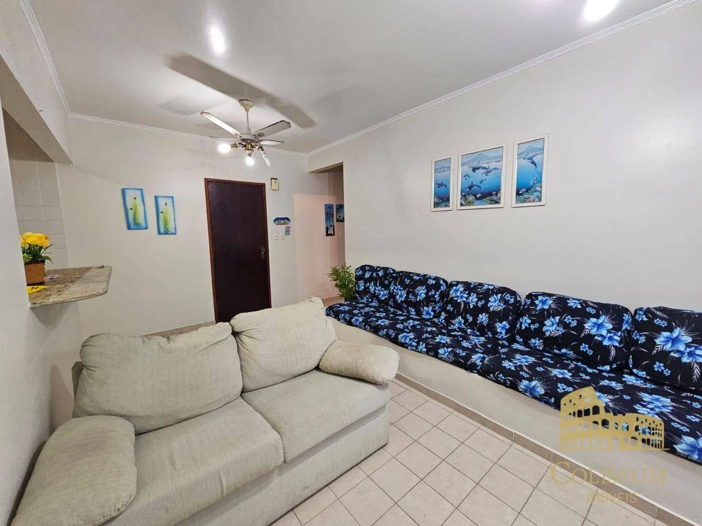 Imagem Apartamento com 1 dormitório à venda, 54 m² por R$ 300.000,00 - Ocian - Praia Grande/SP