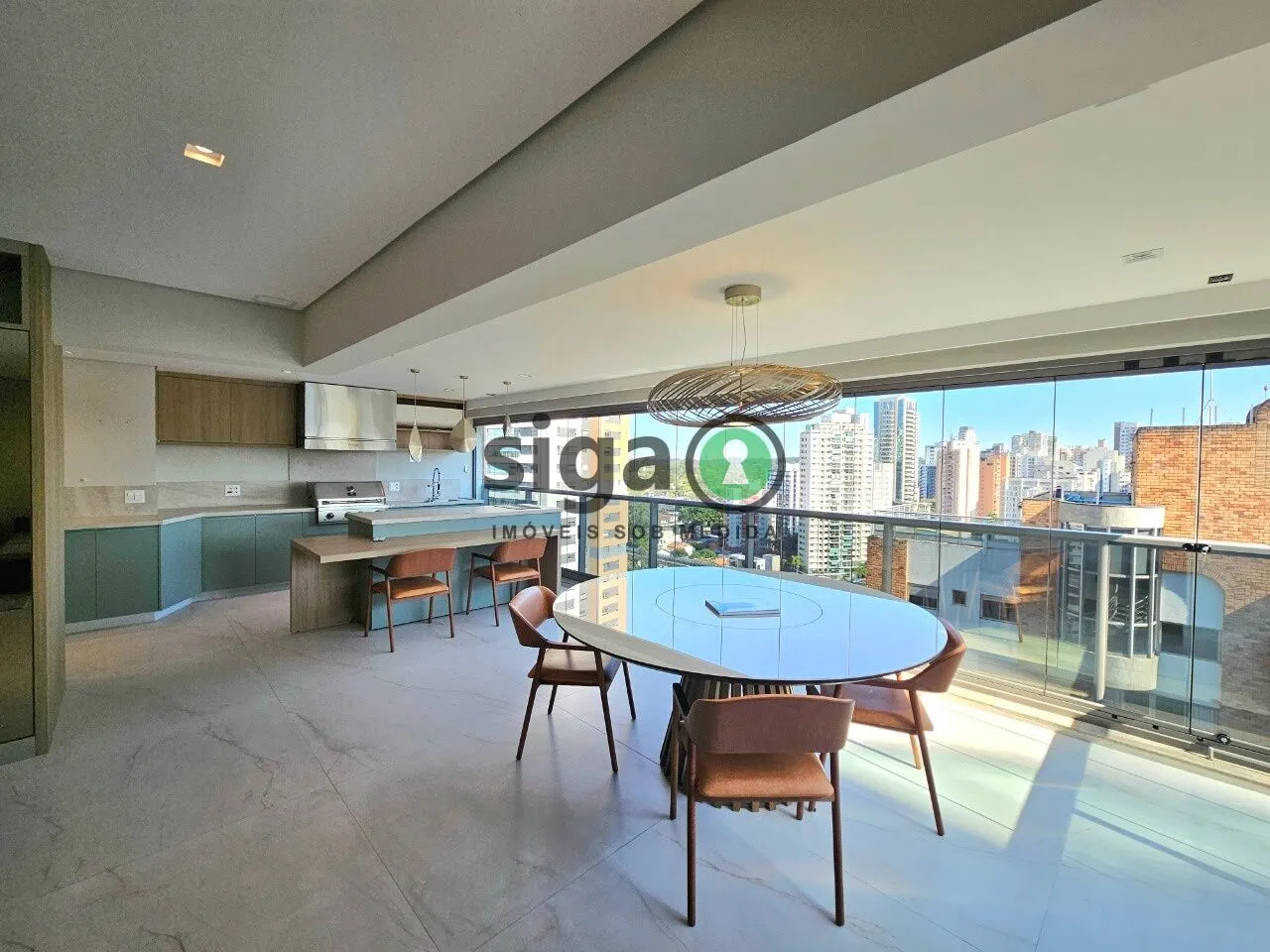 Imagem Apartamento à venda - 192 m², 2 suítes, 4 vagas - Campo Belo - São Paulo/SP
