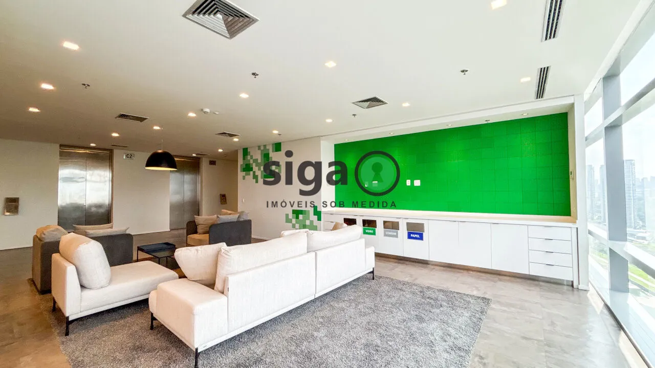Imagem Laje Corporativa Mobiliada AAA | 1.473 m² | Alto Padrão