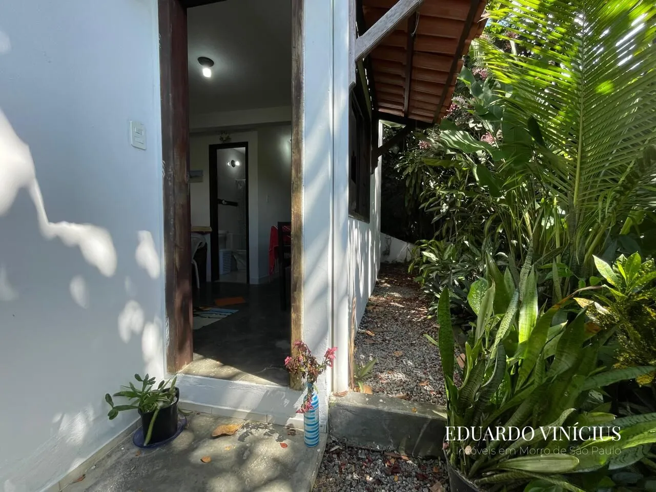 Imagem Casa 2 Dormitórios com Jardim na Lagoa em Morro de São Paulo
