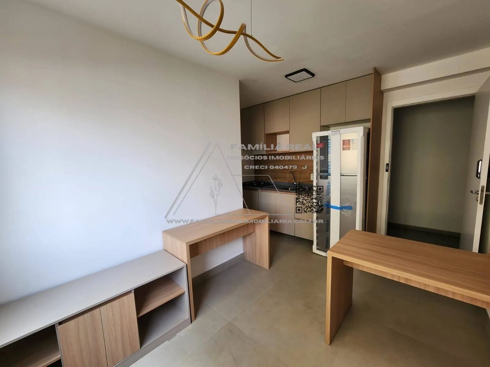 Imagem Apartamento Studio, com 01 Dormitório, para Locação em campos Elíseos