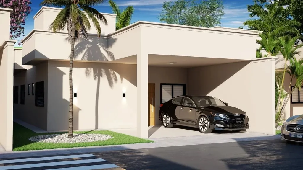 Imagem Casa em condomínio 3Q - Aparecida de Goiânia - Na planta