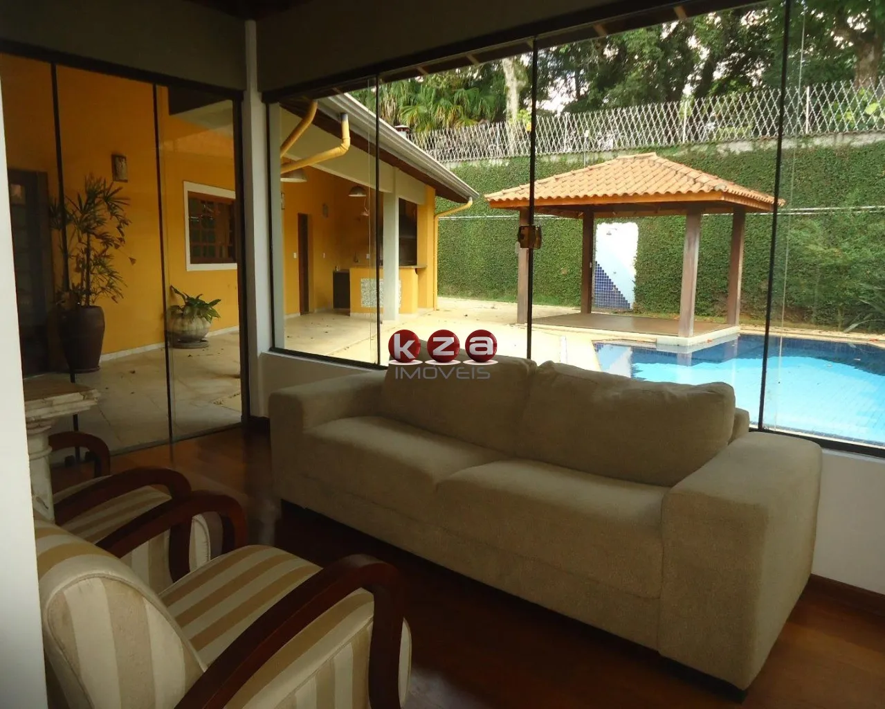 Imagem Casa de luxo em condomínio Village Visconde de Itamaracá, Valinhos-SP: 4 quartos, 4 suítes, 3 salas, 6 banheiros, 4 vagas, 550m².