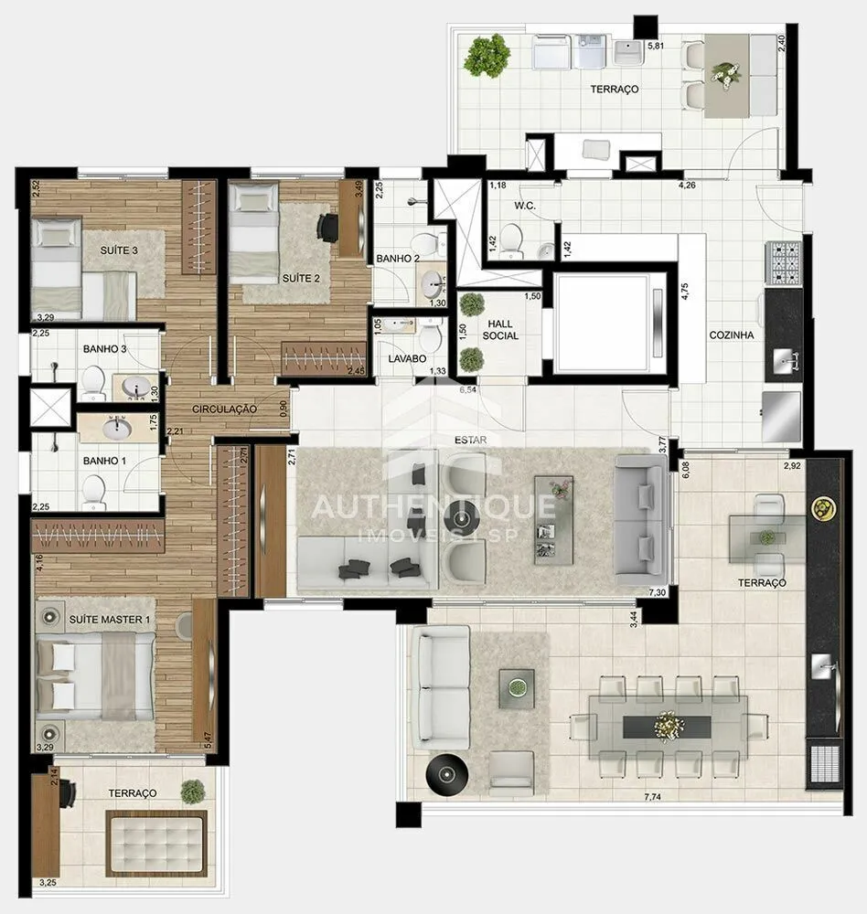 Imagem LE PREMIER MOEMA. - Apartamento no bairro Moema à venda