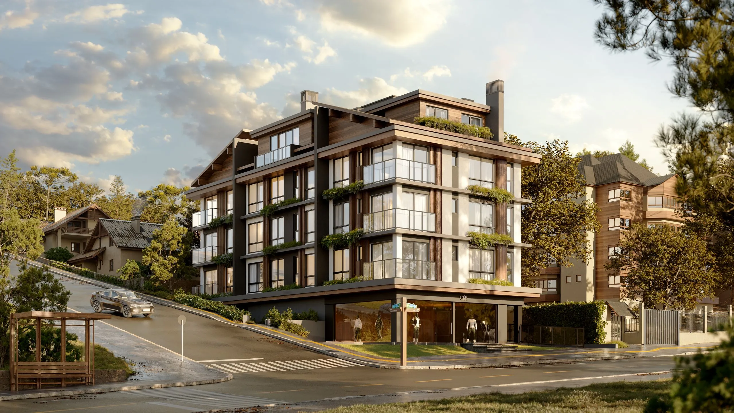 Imagem Apartamento à venda em Gramado, Floresta, com 2 quartos, 84.42m2