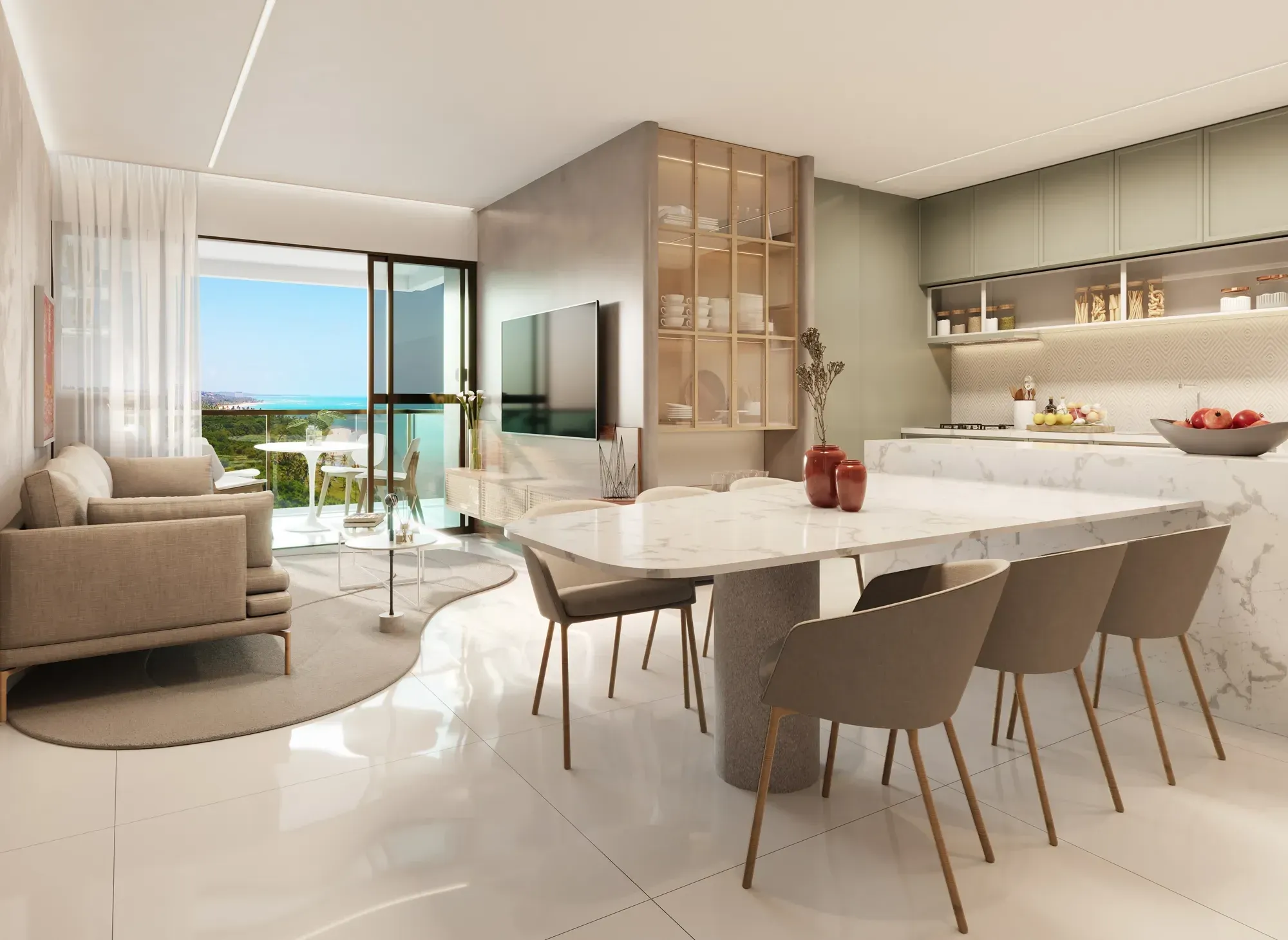 Imagem Edifício Residencial com 3 Quartos à Venda, 99 m² em Jacarecica - Maceió