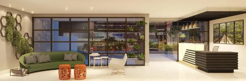 Imagem Flat com 1 dormitório à venda, 36 m² por R$ 659.998,00 - Cabo Branco - João Pessoa/PB