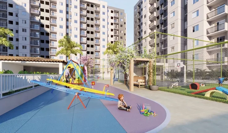 Imagem Apartamento 2 quartos com suite em Valparaiso - Quattro Residencial