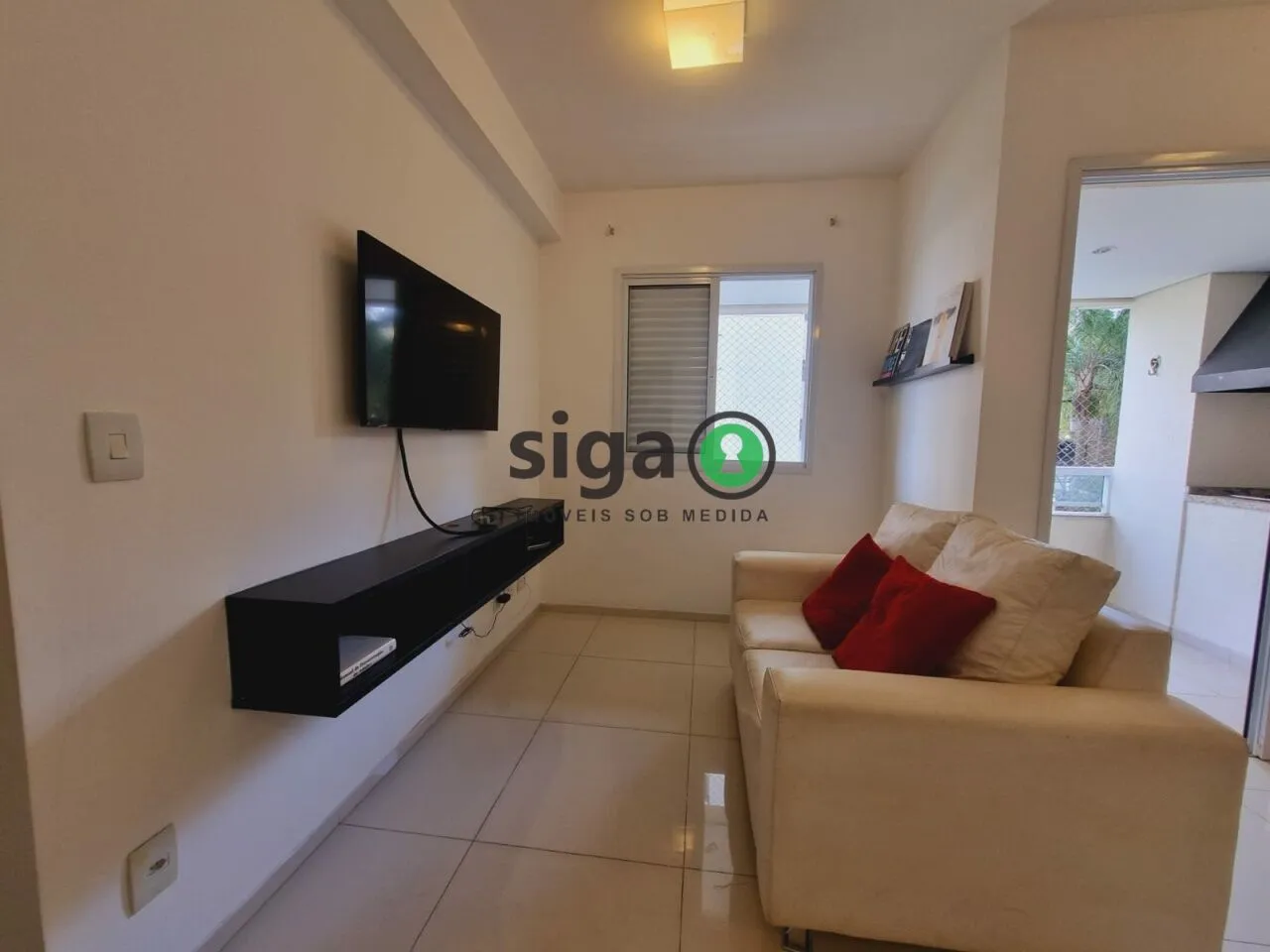 Imagem 65 metros com 2 suites no Panamby