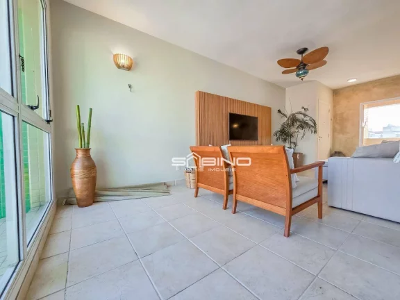 Imagem Apartamento Pé na Areia frontal à Venda, com 3 dormitórios 193m² 3 vagas, Riviera de São Lourenço Bertioga SP