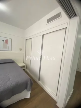 Imagem Flat disponível para locação no Ninety Hotel, com 33m², 1 dormitório e 1 vaga