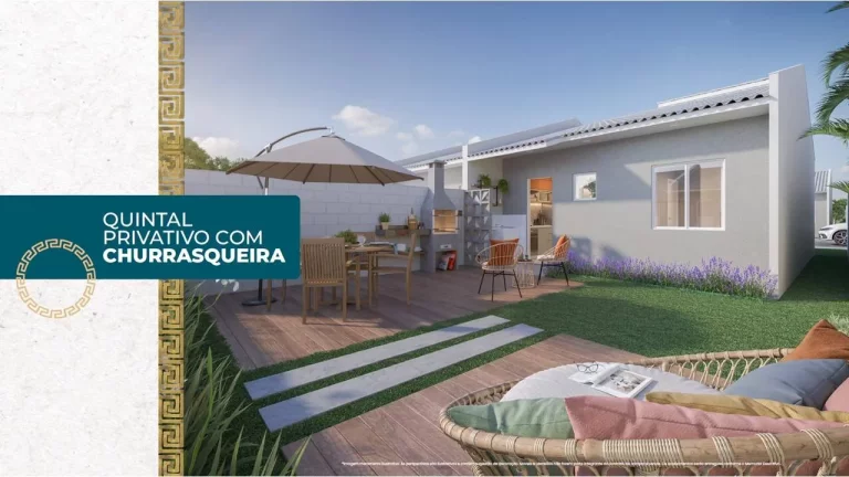 Imagem Casa Nova no Residencial Creta em São José dos Pinhais - R$311 mil
