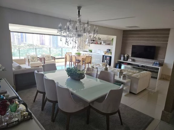 Imagem Apartamento alto luxo com três suítes vista mar varanda gourmet a venda na Colina A em Patamares